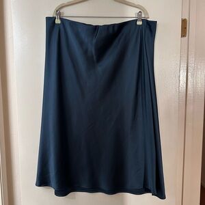 Rachel Midnight Blue A-Line Skirt